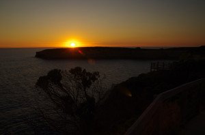 Sunset from 'The Arch' Port Campbell