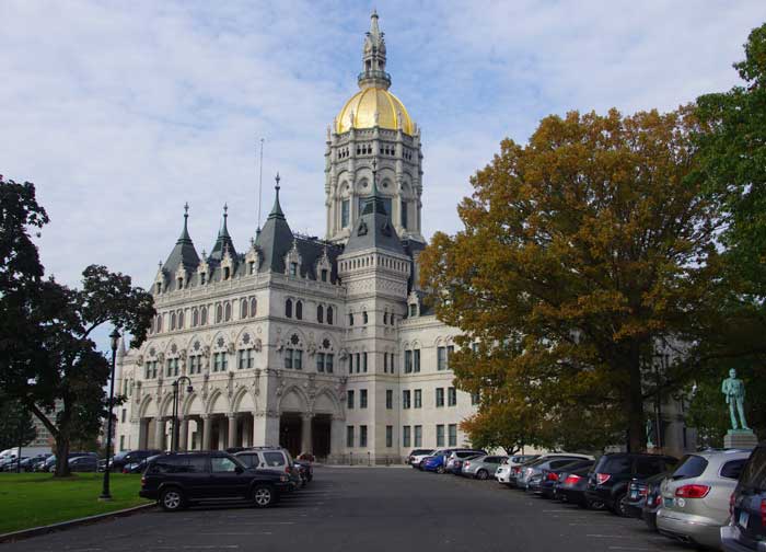 The Connecticut State Capital Building