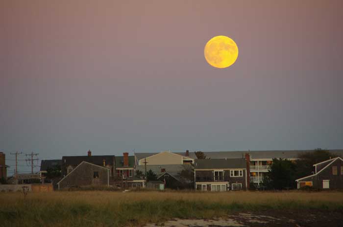 Hunter's Moon at Provincetown