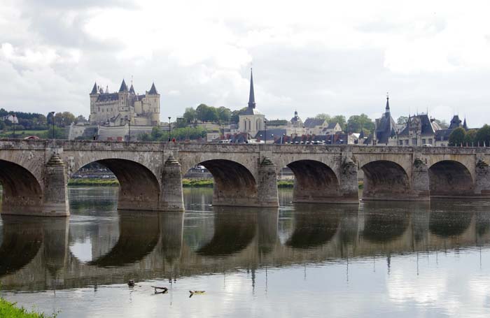 Saumur with its fortress