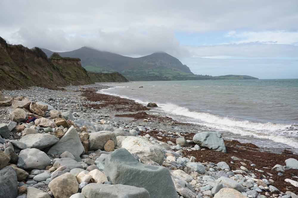 The view from Aberafon campsite