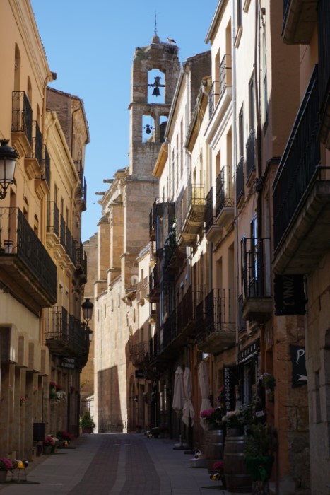 The narrow streets of Ciudad Rodrigo
